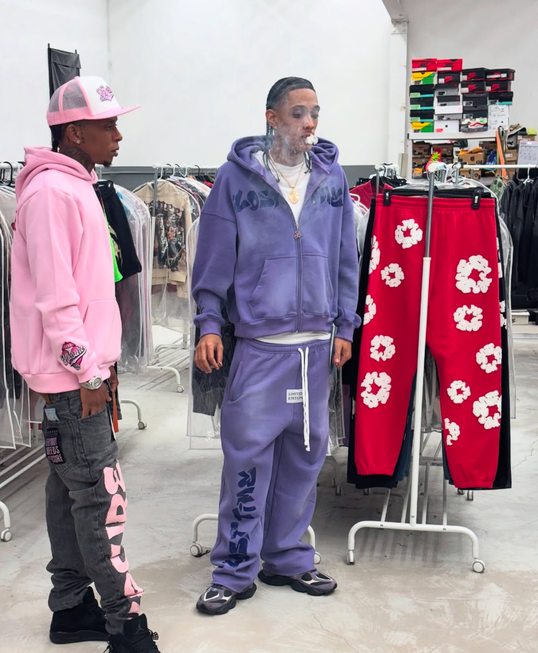 LOST TIME SET PURPLE COLOR WAY